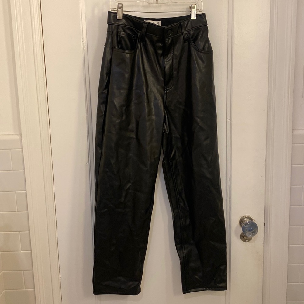 Leather pants